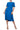 Cocktail Dresses Pleated High Low Cocktail Dress Blue