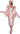 Plus Size Dresses Ribbon Plus Size Mother of the Bride Jacket Skirt Set Pink