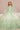 Quinceniera Dresses Long Ball Gown Quinceanera Cape Dress Sage
