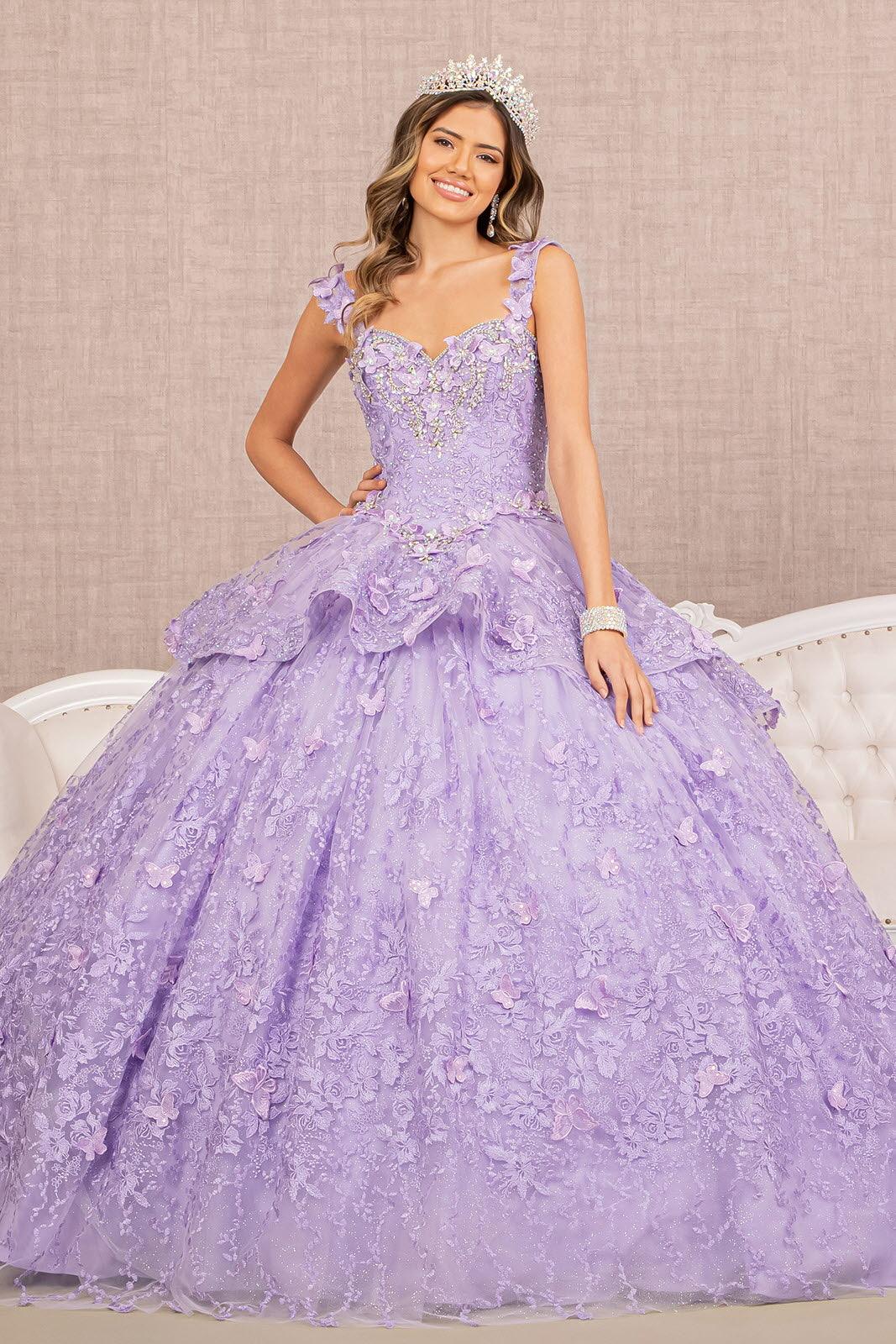 Quinceniera Dresses Long Ball Gown Quinceanera Dress Lilac