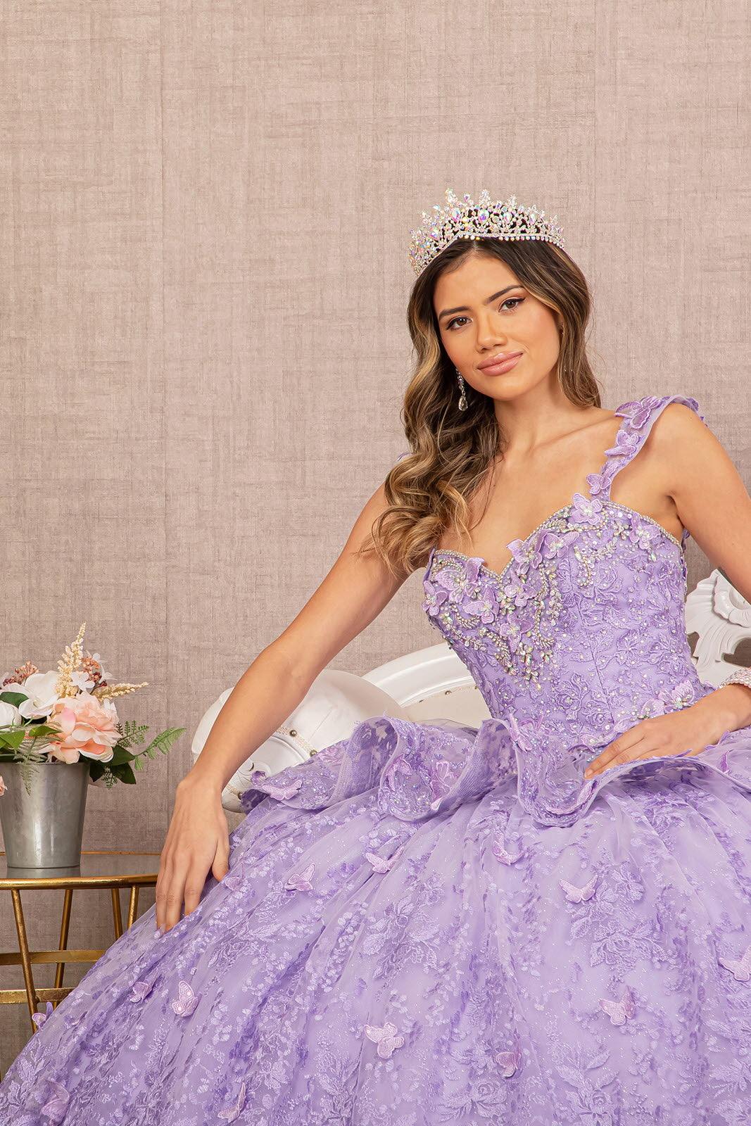 Quinceniera Dresses Long Ball Gown Quinceanera Dress Lilac