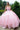 Quinceniera Dresses  Long 3D Floral Applique Corset Quinceanera Dress Blush