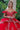 Quinceniera Dresses Long 3D Floral Applique Quinceanera Dress Red
