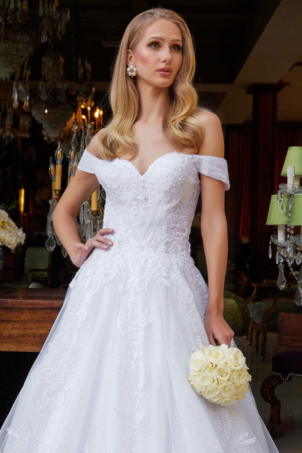 Wedding Dresses A Line Long Bridal Gown Wedding Dress Snow White