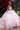 Quinceniera DressesLong Ball Gown Glitter Applique Quinceanera Dress Baby Pink