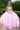Quinceniera Dresses Sequin Long Ball Gown Glitter Quinceanera Dress Pink
