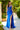 Prom Dresses Long Pleated Glitter Formal Slit Prom Dress Royal Blue