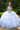 Quinceniera Dresses Glitter Ball Gown Ruffle Sequin Quinceanera Dress Light Blue