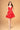 Cocktail Dresses Homecoming Babydoll Short Dress Red