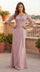Long Sleeve Lace Mother Of The Bride Dress