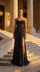 Fitted Stretch Long Formal Corset Prom Dress