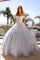 Prom Dresses Long Formal Glitter Prom Ball Gown Bahama Blue