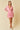 Cocktail Dresses Short Ruffle Long Sleeve Mini Dress Pink