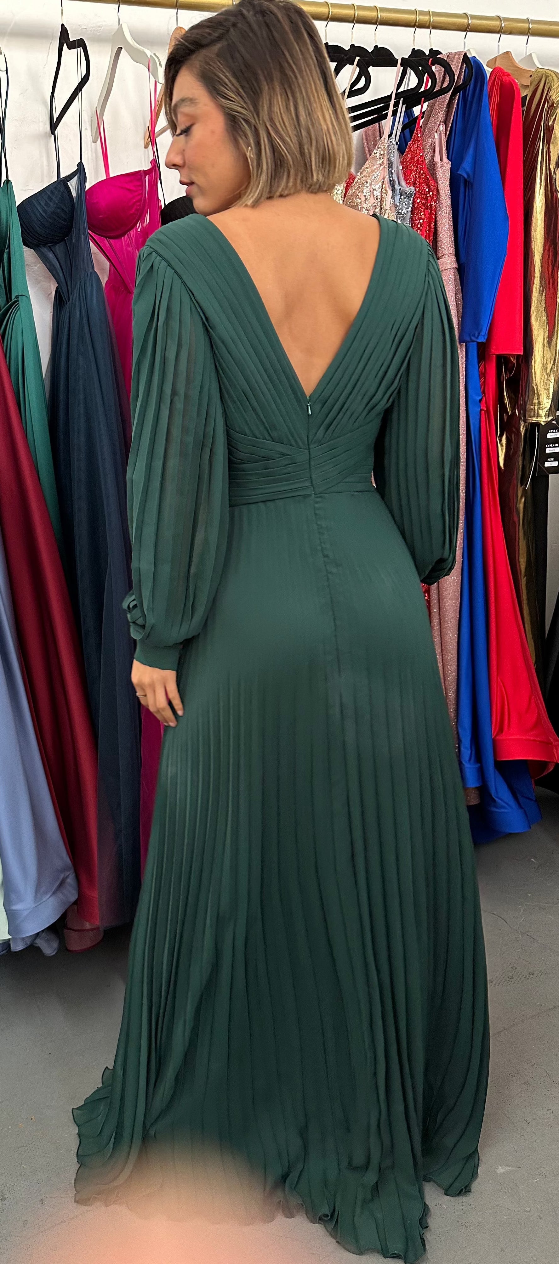 Long Sleeve Formal Dress Sale