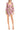Cocktail Dresses Long Sleeve Floral Print Mini Cocktail Dress Pink Multi
