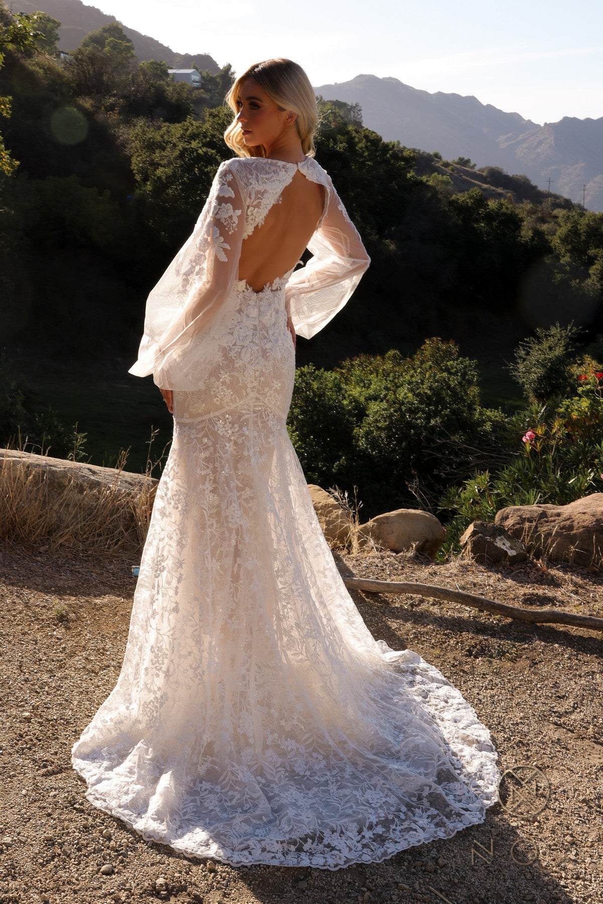 Wedding Dresses Long Evening Fitted Wedding Dress White Nude