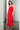 Cocktail Dresses Spaghetti Strap Slit Maxi Dress Red