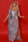 Plus Size Dresses Fitted Sequin Long Slit Formal Prom Plus Size Dress Silver