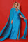 Plus Size Dresses Fitted Long Slit Ruched Plus Size Prom Dress Ocean