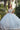 Quinceniera Dresses Long Trail Glitter Quinceanera Ball Gown Bahama Blue