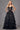 Prom Dresses  Ruffle Skirt Corset Bodice Long Formal Prom Gown Black