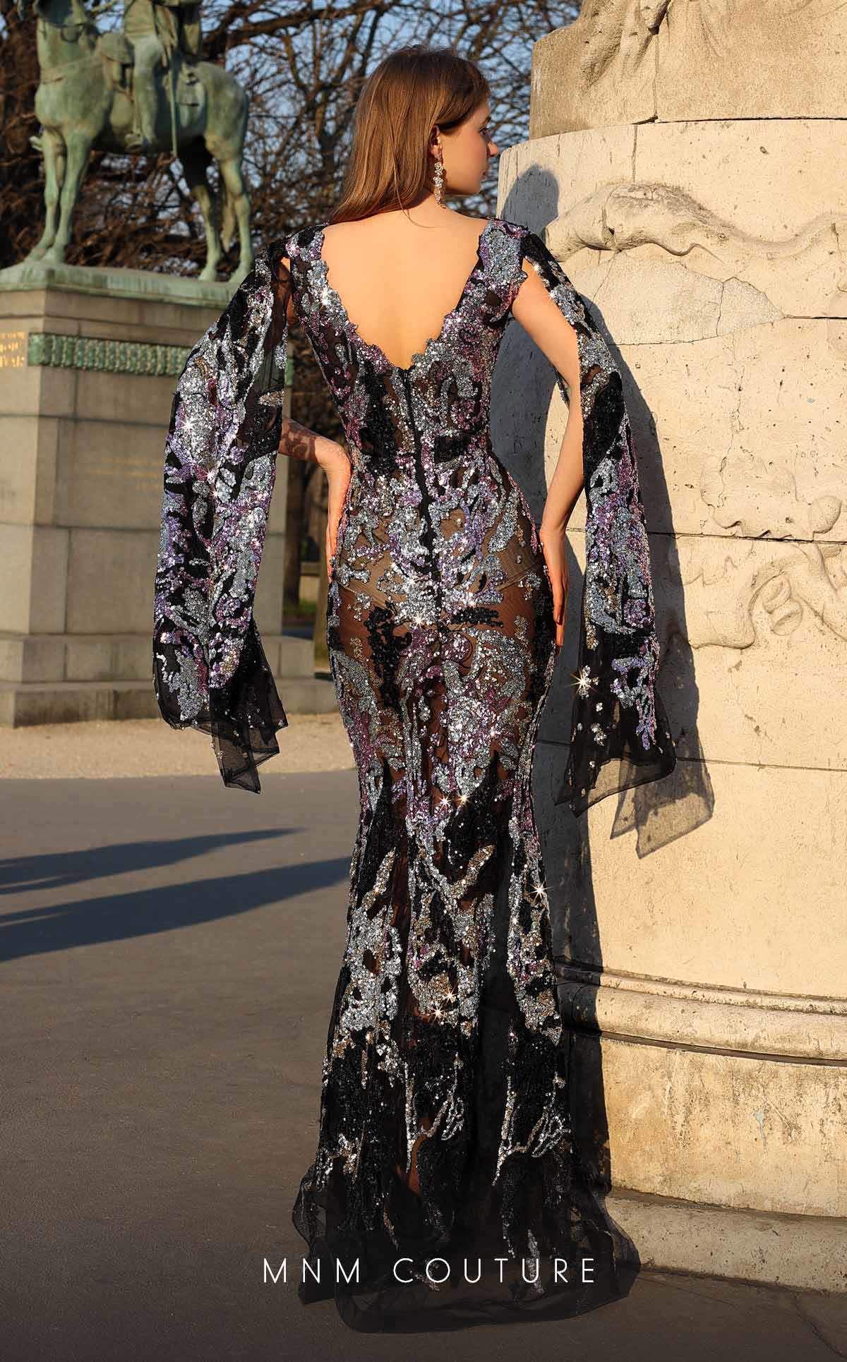 Formal Dresses Long Glitter Mermaid Formal Dress Black