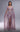 Formal Dresses Beaded Long Formal Evening Cape Sleeve Dress Purple