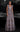 Formal Dresses A Line Long Beaded 3D Floral Applique Formal Dress Grey
