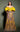 Formal Dresses A Line Beaded Long Formal Puff Sleeve Evening Dress Yellow