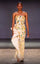 Prom Dresses Fitted Long Formal Beaded Sequin Ruffle Prom Dress Yellow