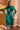 Cocktail Dresses Long Sleeve Bodycon Knit Dress Green