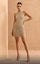 Cocktail Dresses Homecoming Beaded Short Cocktail Dress Ivory