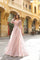 Formal Dresses Long Formal Evening A Line Dress Pink