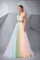 Formal Dresses Long Formal Beaded Evening Dress Rainbow