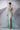 Prom Dresses Long Beaded Formal High Slit Prom Dress Frosty Green