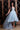 Prom Dresses High Low Formal Beaded Prom Dress Pastel Blue
