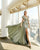 Prom Dresses Pleated Long Slit Formal Mermaid Prom Dress Green