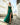 Prom Dresses Fitted Formal Long Slit Prom Dress Hunter Green