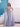 Formal Dresses Long Formal Mermaid Evening Cape Dress Blue Fog