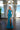 Prom Dresses Fitted Slit Long Formal Prom Dress Aqua
