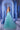 Prom Dresses Beaded Slit Formal Long Overskirt Prom Dress Light Blue