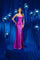 Prom Dresses Prom Fitted Long Slit Formal Evening Dress Lavender