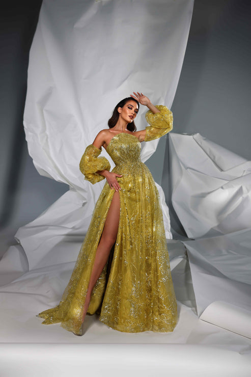 Prom Dresses A Line Prom Long Beaded Formal Evening Dress Kiwi
