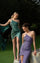 Prom Dresses Formal High Low Prom Slit Dress Green