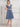 Cocktail Dresses Cocktail Short Knee Length Dress  Slate Blue