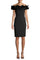 Cocktail Dresses Short Fitted Cockctail Dress Black