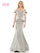 Formal Dresses Long Off Shoulder Peplum Formal Dress Seaglass