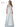 Formal Dresses Long Sleeveless V Neck Jacquard Formal Dress Blue