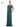 Mother of the Bride Dresses Mother of the Bride Beaded Mesh Quarter Sleeve Sheath Dress Deep Green