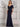 Mother of the Bride Dresses Fitted Mother of the Bride Long Beaded Dress Navy